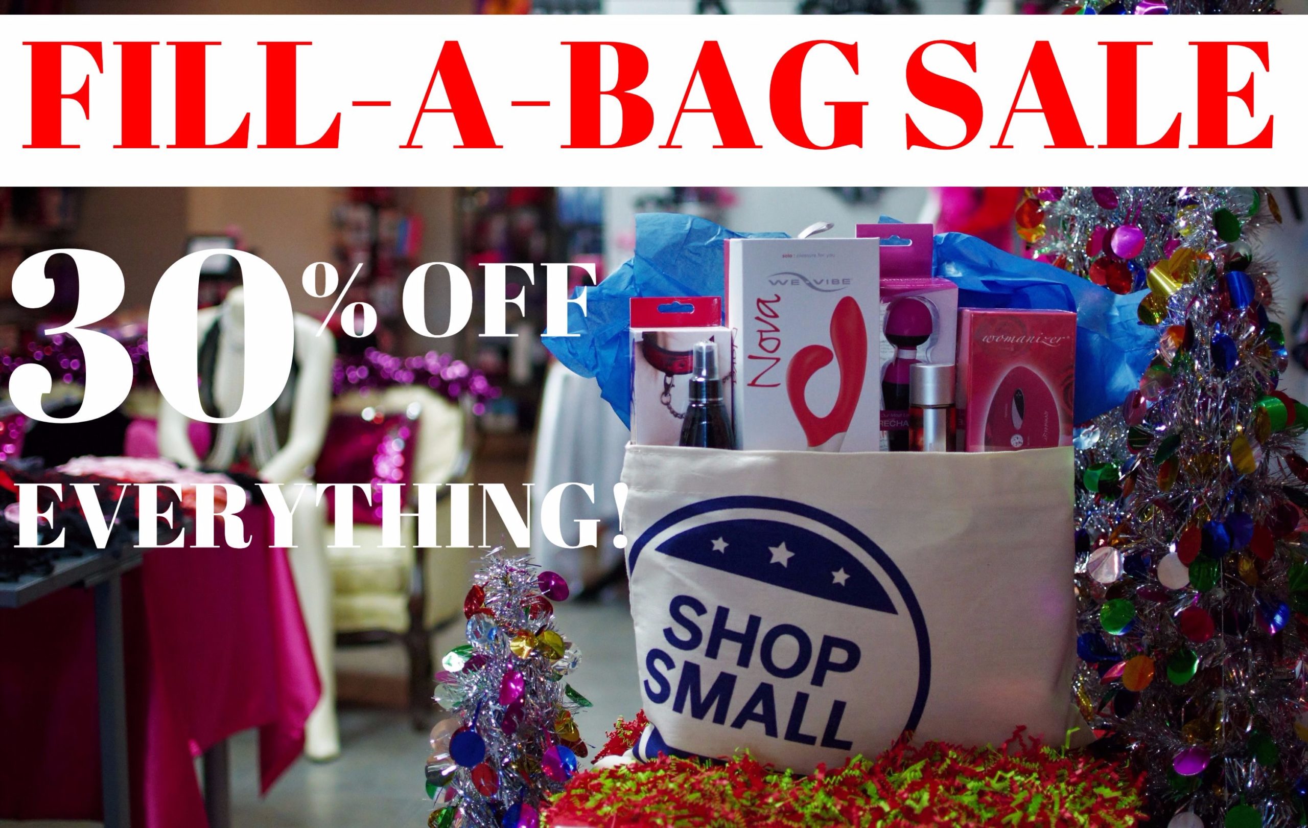 Small Business Saturday Fill A Bag Sale! Love Shack Boutique