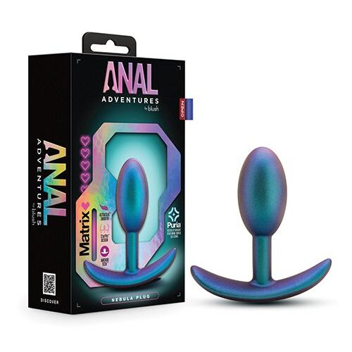 Blush Anal Adventures Matrix Nebula Plug - Turquoise