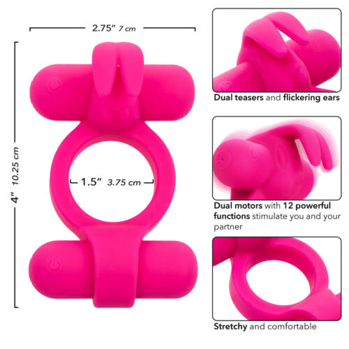 Silicone Rechargeable Rockin’ Rabbit® - Image 2